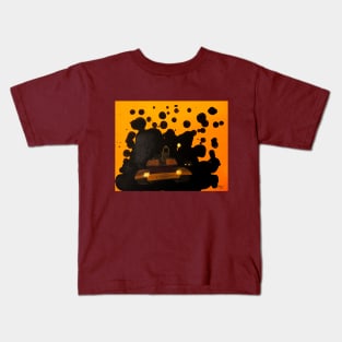 Oil Stain 1 Kids T-Shirt